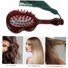 Healvian Paddle Hair Brush with Massage Function Lightweight Detangling Comb