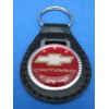 Unbranded CHEVY CAMARO BOWTIE AUTO LEATHER KEYCHAIN KEY CHAIN RING
