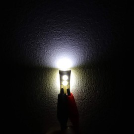 CCIYU T10 Instrument Light Bulb, W5W 168 194 2825 175 led Bulb, 158 LED Replacement Bulb for Dashboard Gauge Light Speedometer Odometer Tachometer LED light Pack of 10