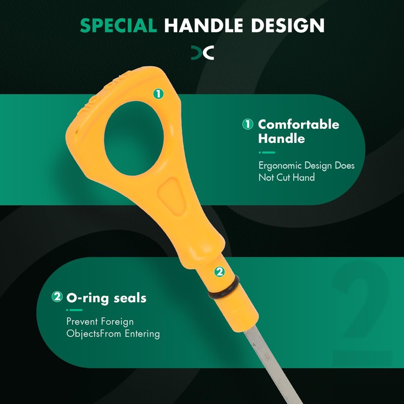 SCITOO 26611-3C100 Engine Oil Level Dipstick For Hyundai Santa Fe