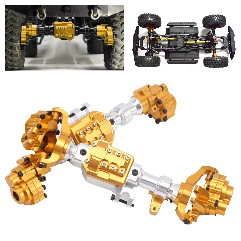 Front and Rear Portal Axle Housing Shell with Front Universal