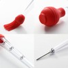 Mikim Turkey Baster Syringe Large, Long Meat Basters, 3/4 oz,