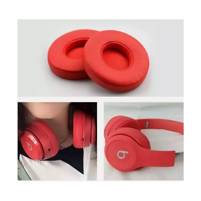 Beats Solo 2/3 Wireless/Wire Replacement Ear Pads Cushion For Beats