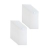 YESSART #10 Vertical Clear Plastic Envelopes 5 x 10 Money