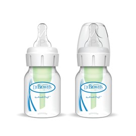 Dr. Brown's Biberón estándar 2 oz. Options+ 2-pack
