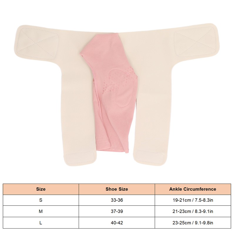 Ankle Brace Breathable Compression Ankle Brace Pink Elastic Sprain Foot
