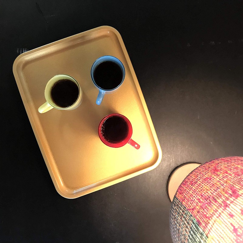 Tribeca Tableware Tray TRIBECA PLATRAY 360 Non Slip Gold M