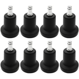 Chromcraft Bell Shape Stationary Glide to Replace Casters - (Set of 8)