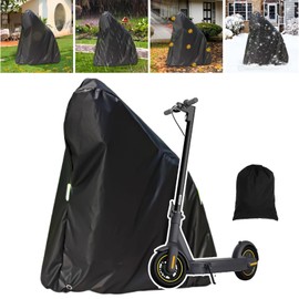 Electric Scooter Cover, Universal Scooter Cover, Waterproof Sun, Tear Proof Night Reflective and Lock-Holes&Storage Bag for With Seat or Without Foldable Kick Scooter(Without Seat,43"(L)x45"(H))