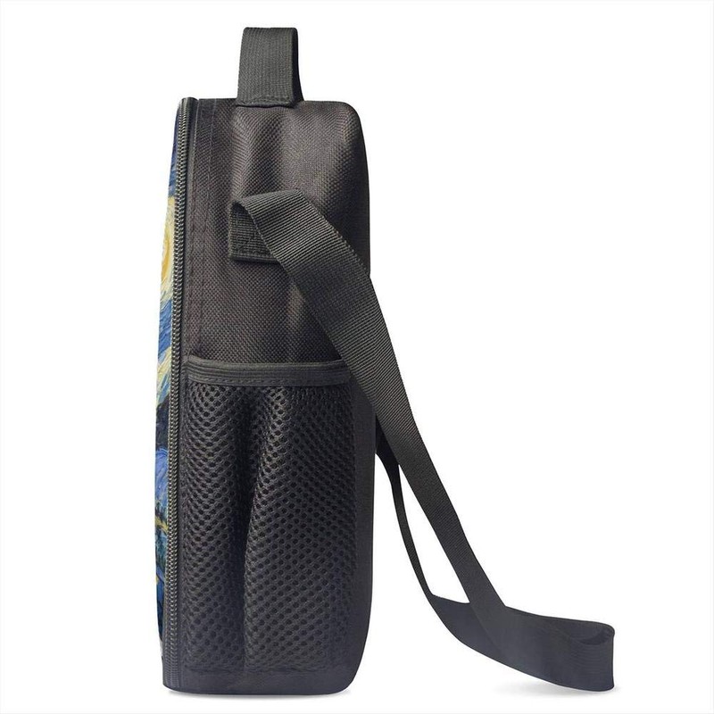 VunKo Starry Night Insulated Lunch Bag for School Work Office