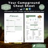 Camping Logbook – Track 50+ Campsites | Amenities Checklist, Packing