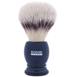 Plisson Mother of Pearl White Fibre Shaving Brush Size 12