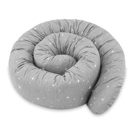 Totsy Baby Side Sleeper Pillow, Bed Snake, Body Pillow, Long Bed Roll, Neck Roll Pillow, 200 cm, Cotton, Galaxy