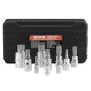 VEVOR Extra Long Allen Hex Bit Socket Set, 18-Piece 3/8