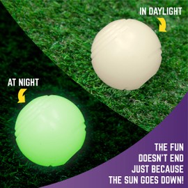 Chew King 2 Piece Glowing Fetch Ball
