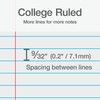 Oxford 5 Subject Spiral Notebook, Notebooks for School, Plastic Covers,