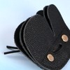 YINETTECH 2PCS Leather Archery Finger Tab Double Thickness Protective Guard