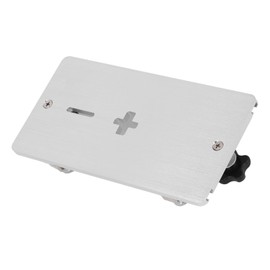 Jig Saw Insert Plate Jig Electric Jigsaw Flip Board Aluminium Alloy Milling Table Insert Plate for Woodworking, Default