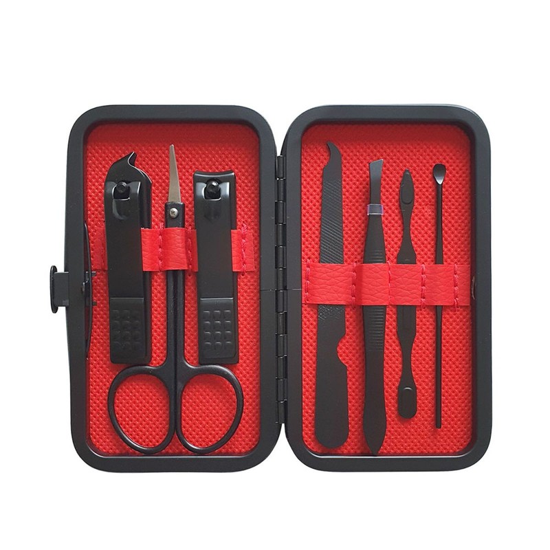 Yuzbee Yuzbi Carbon Black Nail Care 7-Piece Set