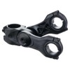 ergotec Ahead Stem Octopus Twin Handlebar Clamp Diameter: 25.4 mm