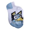 Bluey Kids No Show Socks, Blue, Small