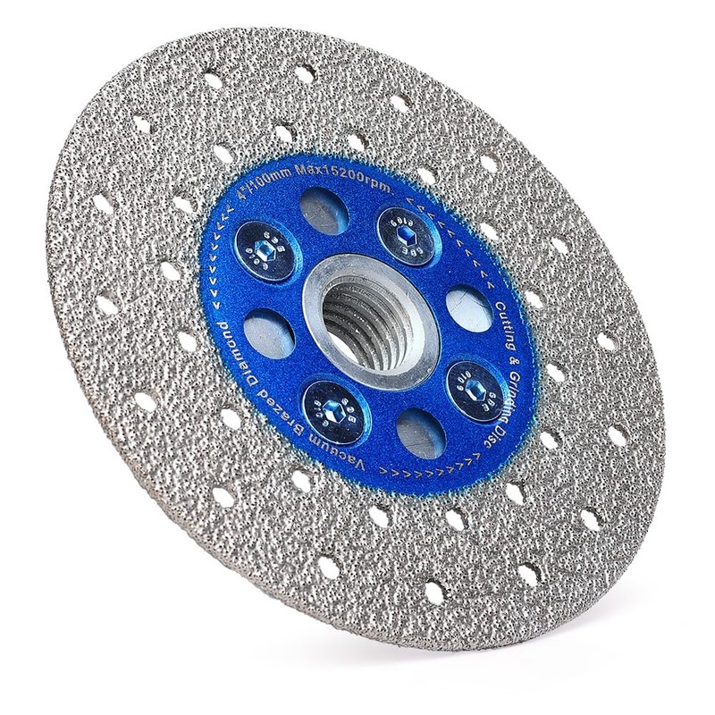 VOSIDUE 4 Inch Diamond Brazed Blade Granite Grinding Diamond Blade
