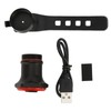MEROCA WR25 Smart Bike Induction Tail Light USB Rechargeable Brake
