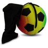 4 x Bouncy Balls with Velcro Strap 47 mm Assorted