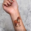 4 x ' Breton horse' Temporary Tattoos - Water Resistant,