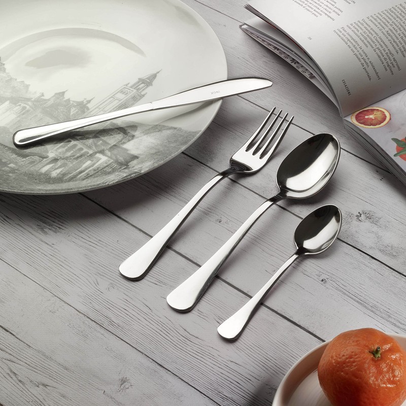 Prima Collection Bellagio Set, 16 Pieces, Stainless Steel, Nickel-Free, Made