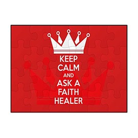Makoroni - Keep Calm and Ask A Faith Healer - Jigsaw Puzzle 30 pcs, DesN23