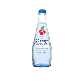 Clearly Canadian Wild Cherry Sparkling Water 11oz (Pack of 2)