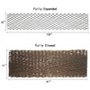 GLANT Lattice Fence Willow Expandable Plant Climbing Lattices Trellis Fence,Open
