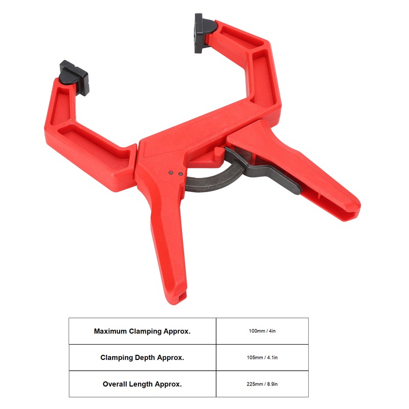 Ratchet Spring Clamp Quick Release Engineering Plastic C Clamp Handle
