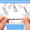 LuLiyLdJ Dog Whistle, Pack of 2, Dog Training Ultrasonic Whistle,