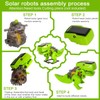 SHATCHI Make Your Own 3-in-1 Solar Robot DIY Assemble Educational