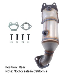 [Rear]FortunaFlow Catalytic Converter Compatible with Dodge Grand Caravan/Journey 2011-2019 3.6L,Reference 16779,641383(EPA Compliant+Bank 2)