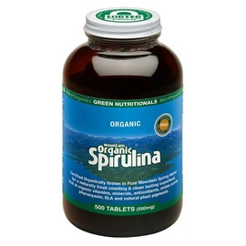 Green Nutritionals Mountain Organic Spirulina Tab X 500