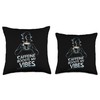 Caffeine Boosts My Vibes Energy Spiritual Throw Pillow
