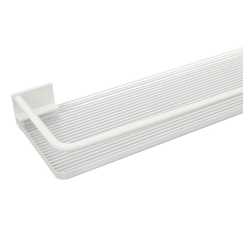 Shower Caddy Wall Mount Organizer Shelves Aluminium Cream Style Large