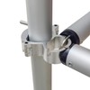 Hecis Background Stand Universal Crassbar Clamp, Drape Support Clamps 2