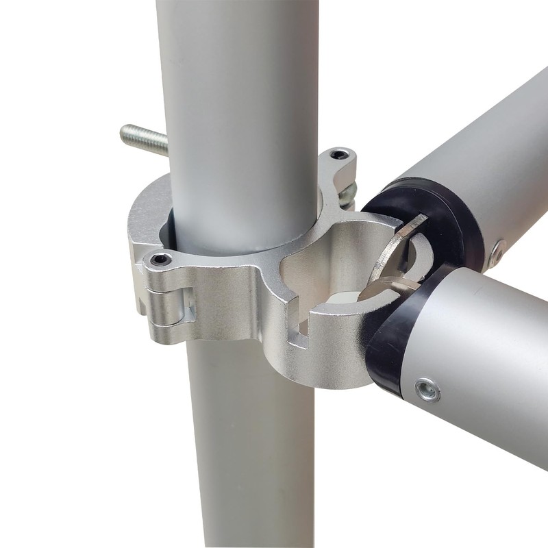 Hecis Background Stand Universal Crassbar Clamp, Drape Support Clamps 2