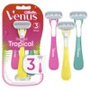 Gillette Venus Gillette Venus Tropical Women's Disposable Razor, 3 Count