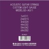 GID Jid STRINGS Series Acoustic Guitar Strings 11-52 CUSTOM LIGHT