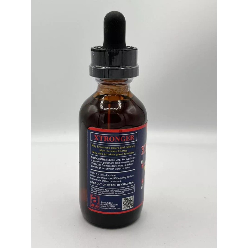 ALLNUE NATURAL lot 2 XTRONGER Drops Xtreme fuel increase energy