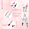 LIKENNY Rhinestone Picking Pen Nail Dot Pen Set of 2