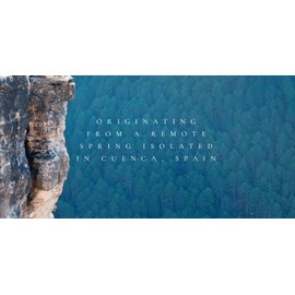 Solan de Cabras Natural Sparkling Mineral Water, 25.4 Fl Oz, (12 Pack 750ml Glass Bottles)