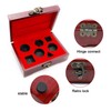 Haxtec Mystery DND Dice Set with Wood Dice Case Dual-purpose