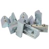 100x T-Slot Nuts 6 St M6 Slot 6 Type I