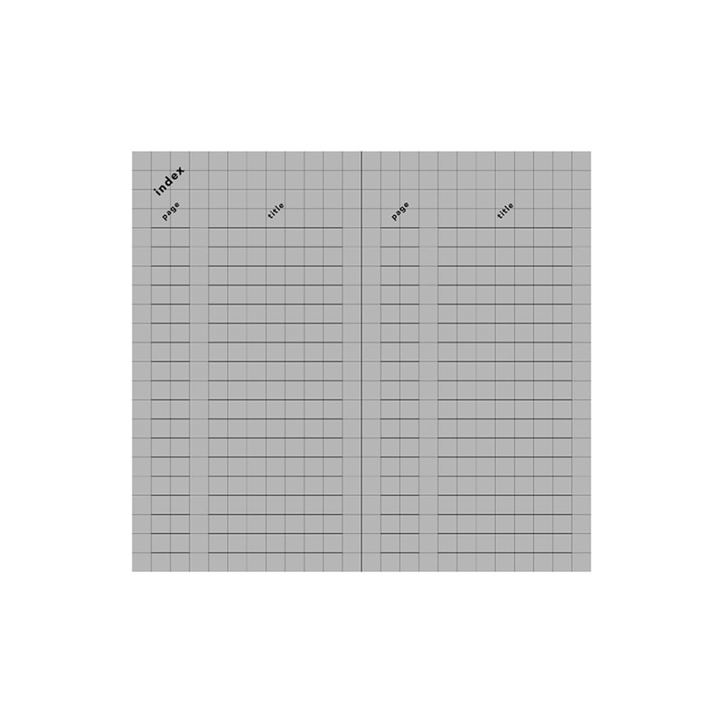 Daigo R1817 Ishoni Notebook Number Mini Square Black [Bulk Purchase